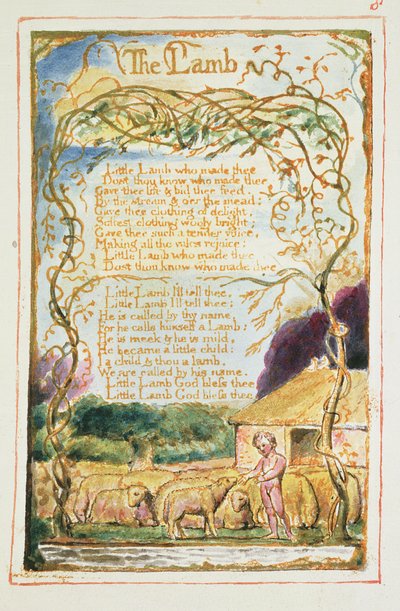 The Lamb: plate 8 from 